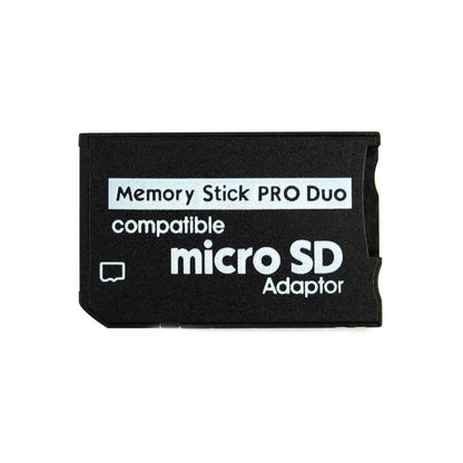Memory Stick Pro Duo Adapter, Micro SD/Micro SDHC TF Card to Memory Stick MS Pro Duo Card for Sony PSP, Playstation Portable, Camera, Handycam, PDA - AMGUR