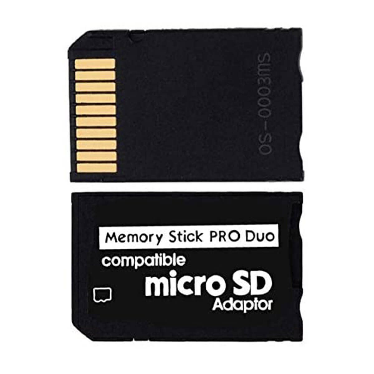 Memory Stick Pro Duo Adapter, Micro SD/Micro SDHC TF Card to Memory Stick MS Pro Duo Card for Sony PSP, Playstation Portable, Camera, Handycam, PDA - AMGUR
