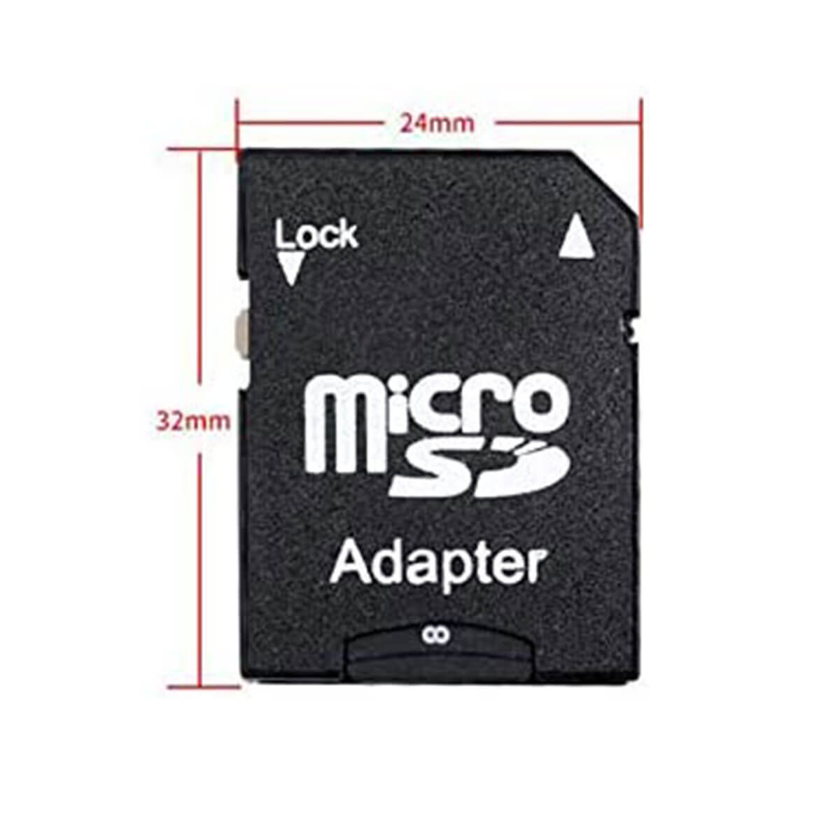 Micro SD Card to SD Card Adapter, TF Card Micro SDHC to SD SDHC Adapter Works with Memory Cards for Older Cameras, PDA, Medical Devices (Pack of 2) - AMGUR