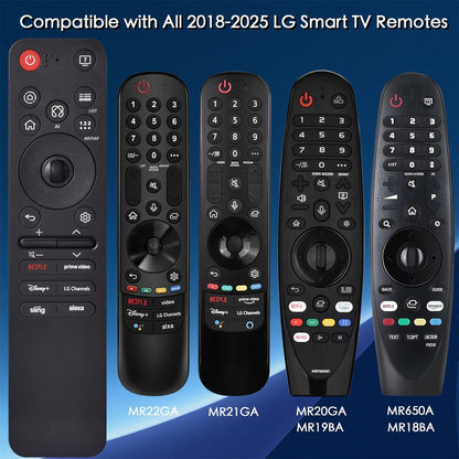 New AN - MR25GA Voice Magic Remote Control for LG Smart TVs UHD OLED QNED NanoCell G5, C5, B5, QNED 92A, 85A, 80A, UA77 Series MR25GA Remote AKB76046602 - AMGUR