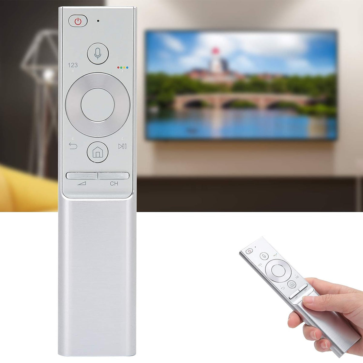 New BN59 - 01272A Replacement Voice Remote Control for Samsung Smart TV 4K UHD TV Q7FN Q8FN Q9FN Q7CN Q6FN Smart TV Remote RMCRMM1AP1 BN59 - 01274A BN59 - 01270A BN59 - 01275A - AMGUR
