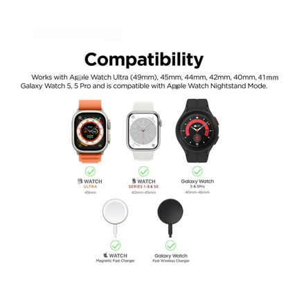 Retro Arcade Game Console Charging Stand Compatible with Apple Watch Series 10/9/8/7/6/5/4/3/2/1/SE/Ultra, Soft Silicone Desktop Charger Dock Cradle with Cord Slot, Nightstand Mode Support - AMGUR