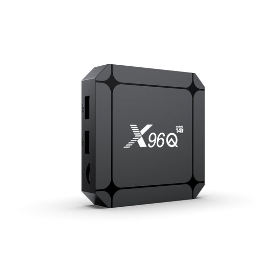 Smart TV Box Android 14 TV BOX X96Q RK3518 Quad Core Android TV Box Support 4K WIFI6 - AMGUR