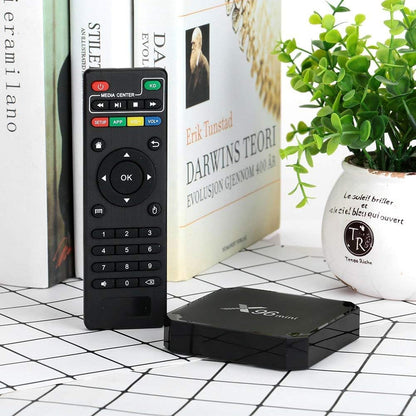 X96 Mini Android TV Box Amlogic S905W Quad Core 1GB/8GB Smart TV Box WiFi 4K Ultra HD OTT Box Bluetooth H.265 HEVC HDMI Streaming Media Player - B075TV3H9C - AMGUR