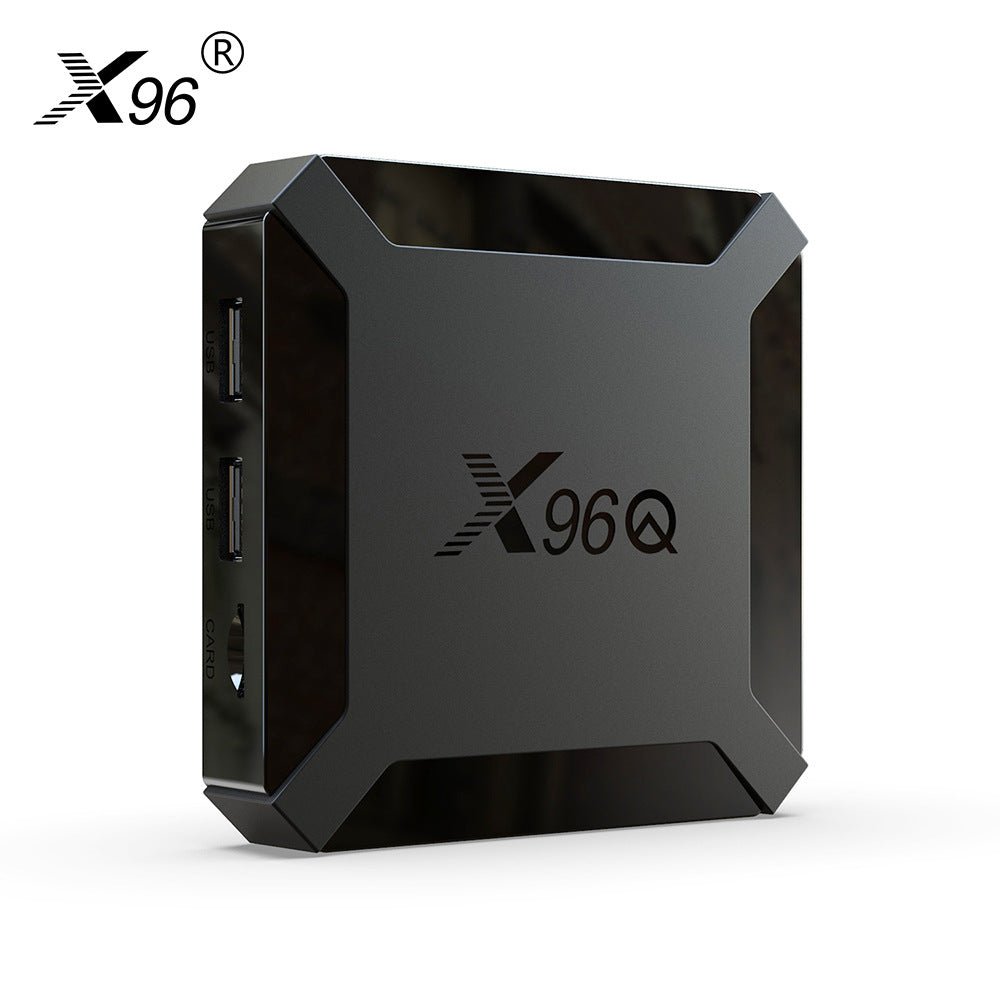 X96Q Android TV Box H313 Smart TV BOX 2.4G WIFI 4K Android 10 TV Box - AMGUR