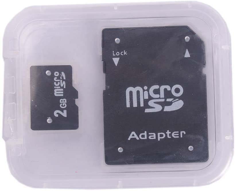 2GB Micro SD Card with SD Card Adapter, TF Flash Memory Card for Older Camera, Phone, PDA, 3D Printer, Medical Devices FAT 32 and GPS Fish Finder - B00DFQS4B8 - AMGUR