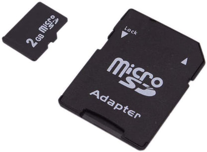 2GB Micro SD Card with SD Card Adapter, TF Flash Memory Card for Older Camera, Phone, PDA, 3D Printer, Medical Devices FAT 32 and GPS Fish Finder - B00DFQS4B8 - AMGUR