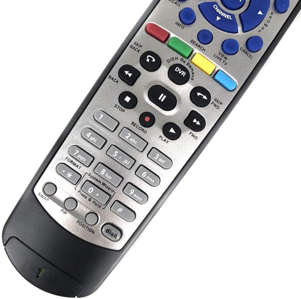 New Replaced Remote Control fit for Dish Network 20.1 IR Satellite Receiver (Compatible with Dish Network 1 Only) - B08GHFC8W3 - AMGUR