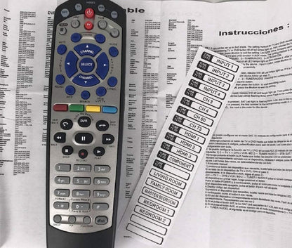 Replacement Remote Control for Dish Network 20.1 TV11 Satellite Receiver IR Remote Control 180546, 2 Pack - B086DVNCS7 - AMGUR